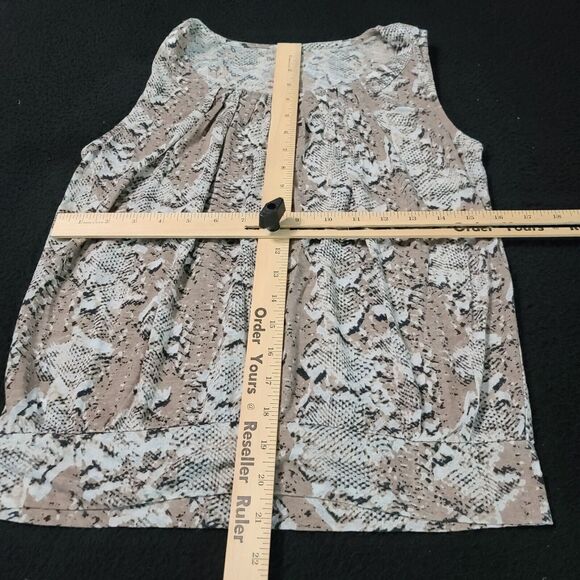 Ann Taylor Loft Womens Tank Top Multicolor Size PS Cotton Blend Sleeveless - Picture 3 of 12